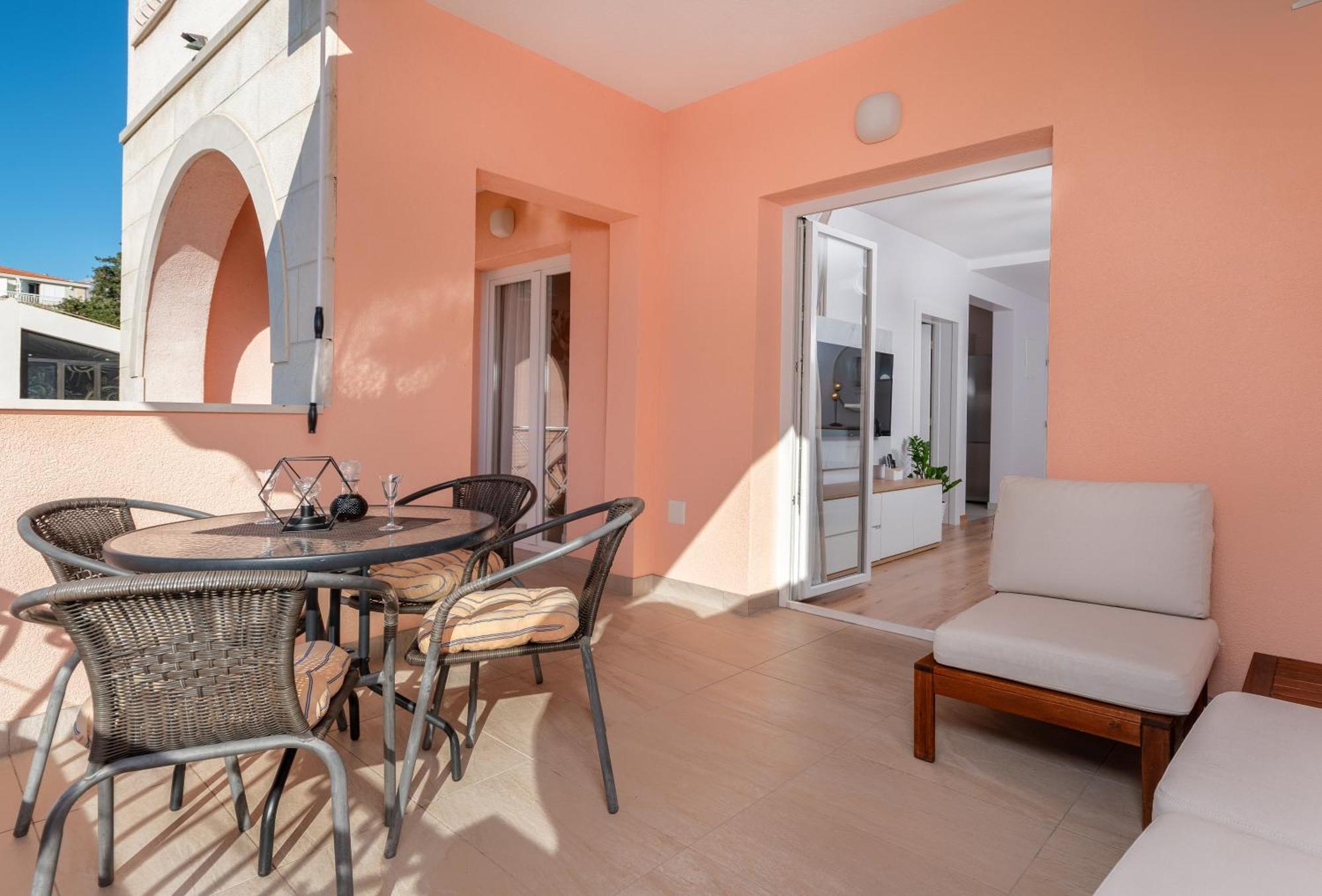 Villa Rossa Тучепи Экстерьер фото